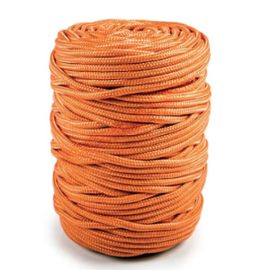 pp round braid 5mm x 100m orange