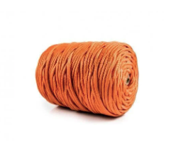 pp round braid 5mm x 100m orange