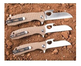 honey badger tong large tan