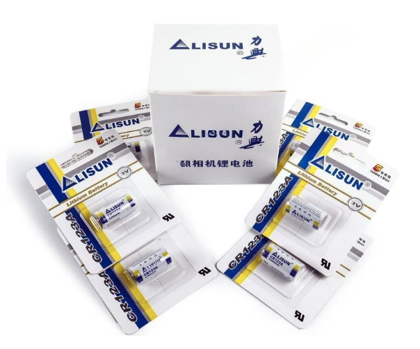 lisun cr123a 3v lithium battery