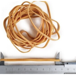 elastic / rubber bands size 19 natural