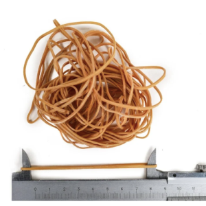 elastic / rubber bands size 18 natural