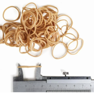 elastic / rubber bands size 10 natural.