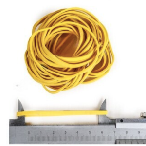 elastic / rubber bands size 32 yellow
