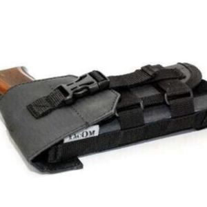 bushveldt left hand universal field holster with cover flap black