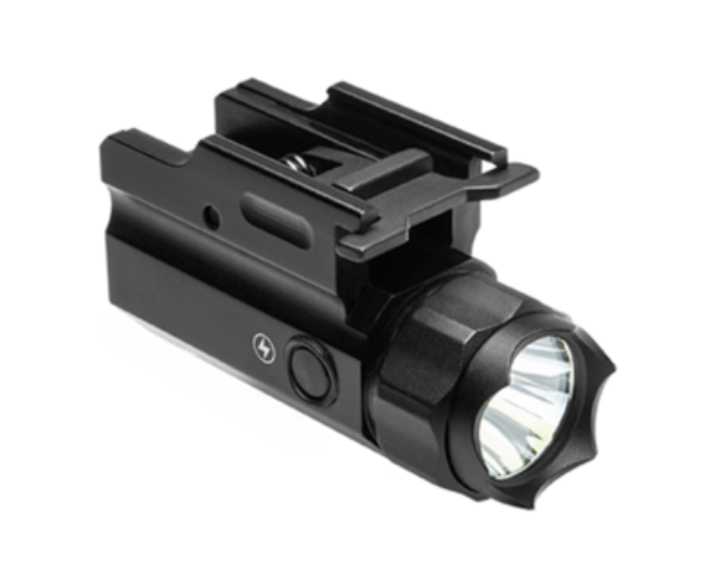 quick release 150 lumen flashlight