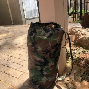 camo sling travel bag