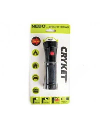 nebo cryket swivel head 250 lumen flashlight