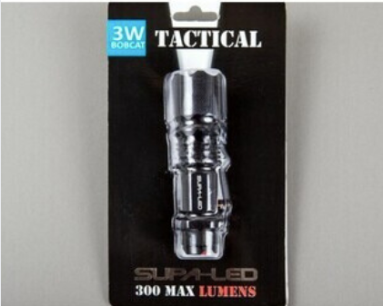 supa led bobcat 3w edc torch