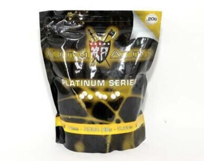 ballistic airsoft 6mm 1kg pack (.25gram)