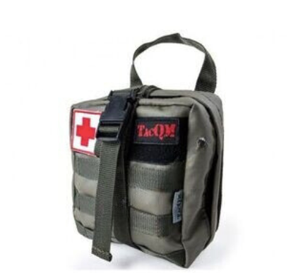 individual first aid kit molle bag green