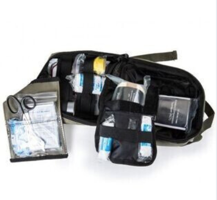 individual first aid kit molle bag green