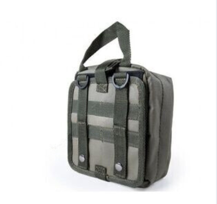 individual first aid kit molle bag green