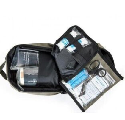 individual first aid kit molle bag green