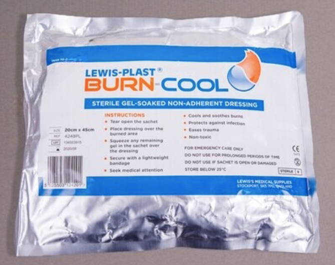 burn gel 20x45