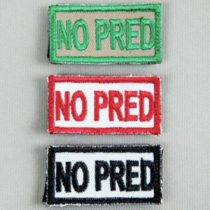bushveldt medical allergy patches: (set of 3) no pred