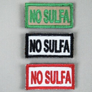 bushveldt medical allergy patches: (set of 3) no sulfa
