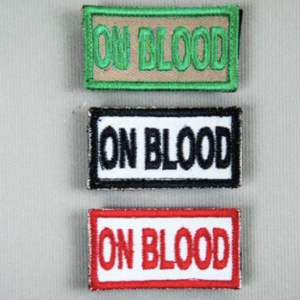 bushveldt medical allergy patches: (set of 3) on blood