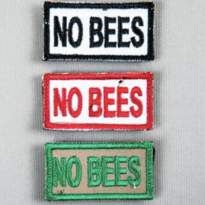bushveldt medical allergy patches: (set of 3) no bees