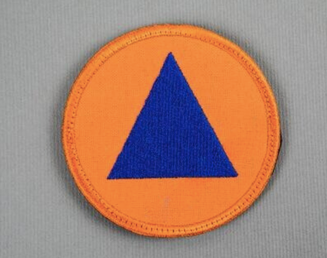 bushveldt civil defence patch 70mm