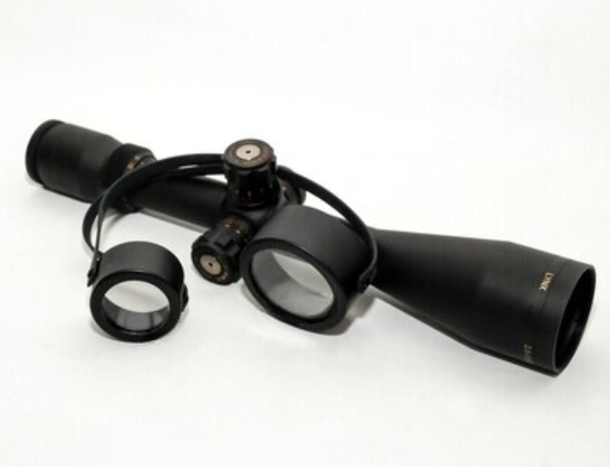 lynx lx2 2.5 15 x 50 with tactical turrets and mil dot reticle