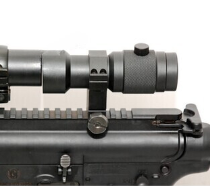 3x magnifier with 30mm ring mount