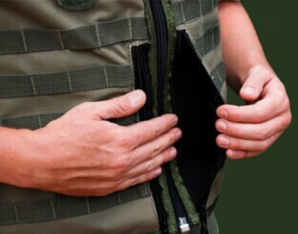 tactical vest sand small/medium