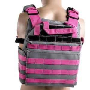 bushveldt plate carrier: pink & grey