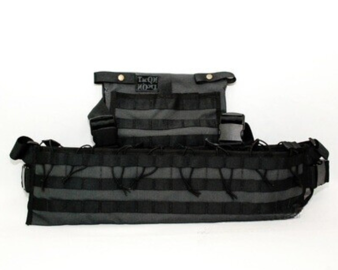 bushveldt chest rig: multi platform black