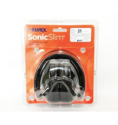 sonic slim sleek profile ear protection