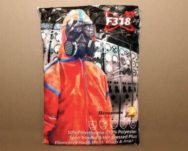 dromex f318 nuclear coverall medium