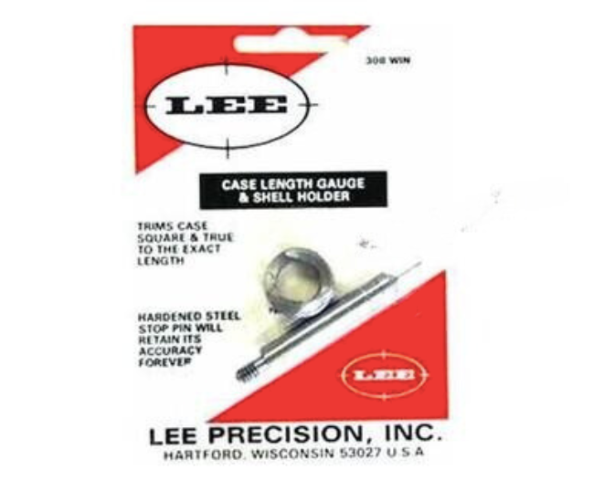 lee case length gauge and shell holder 308win