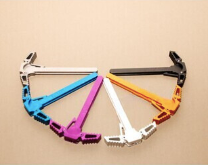 ambidextrous charging handle 15 22 blaze orange