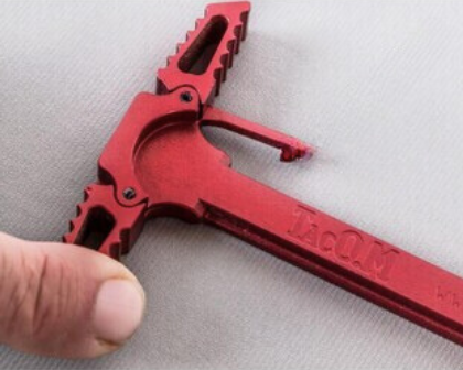 ambidextrous charging handle 15 22 blaze orange