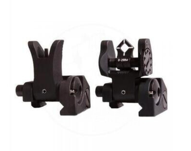 troy m4 front/ dioptic rear folding sights