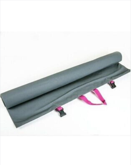 bushveldt shooting mat grey with pink trim