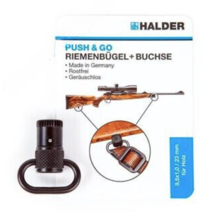 push & go sling swivel+port black (for wood) 9.