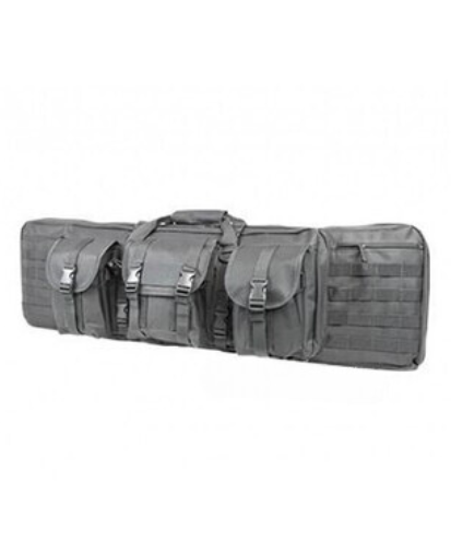 double carbine bag 1050mm/42" urban grey