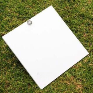 pistol 300mm square plate