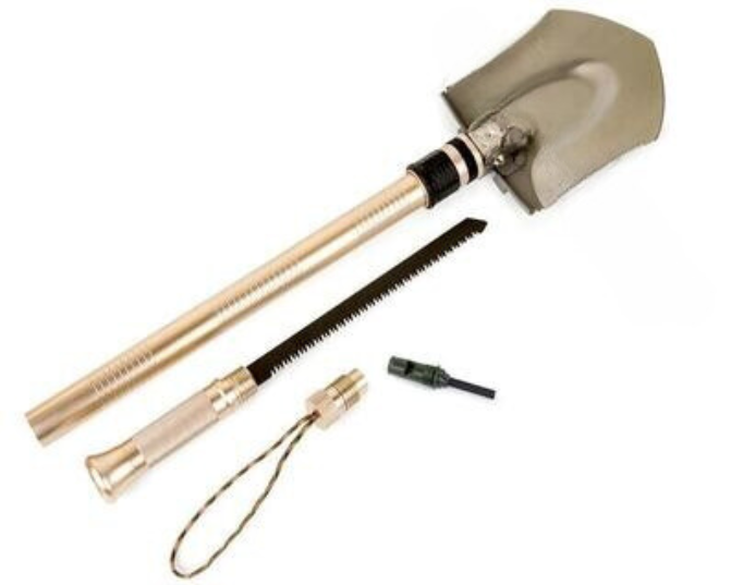 bushveldt folding shovel: entrenching tool