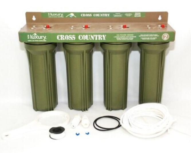 4 stage water filtration system