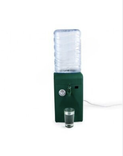 water filter and cooler: combat green