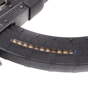 utg akm47 magazine 30 round polymer w/i side window