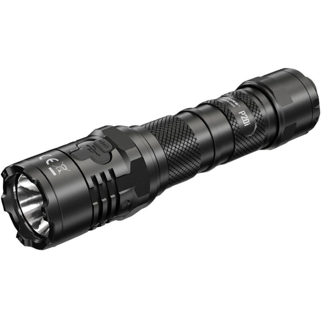 nitecore p20i + 400mah battery+usb c charge cable