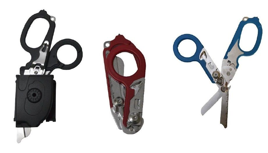 multi function scissor shears (red) w/i holster