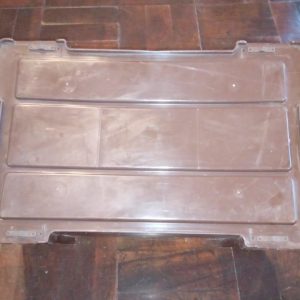 ammo case with lid. large. brown (used)