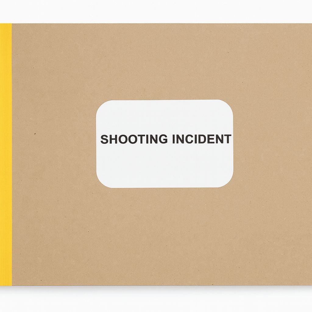 shooting incident register 200 page
