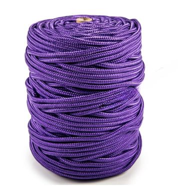 pp round braid 5mm x 100m orange
