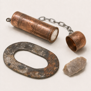 Fire Lighter Tinder Box: Copper