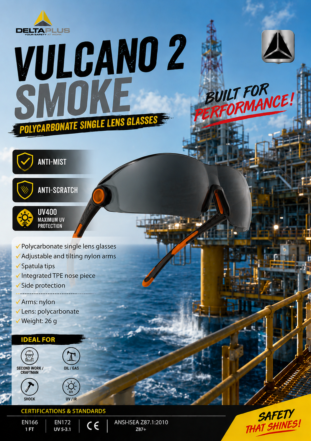 Deltaplus Vulcano2 Smoke Lense - Image 3